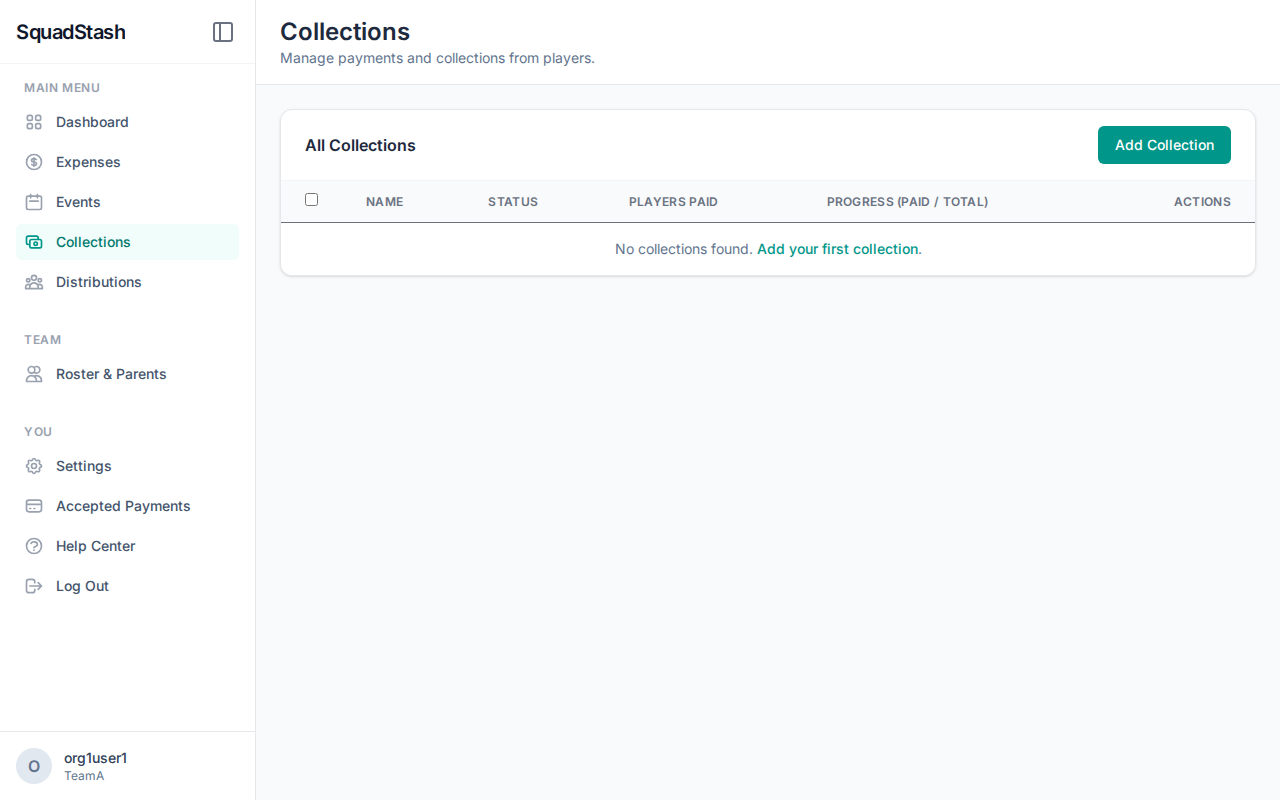 Collections List